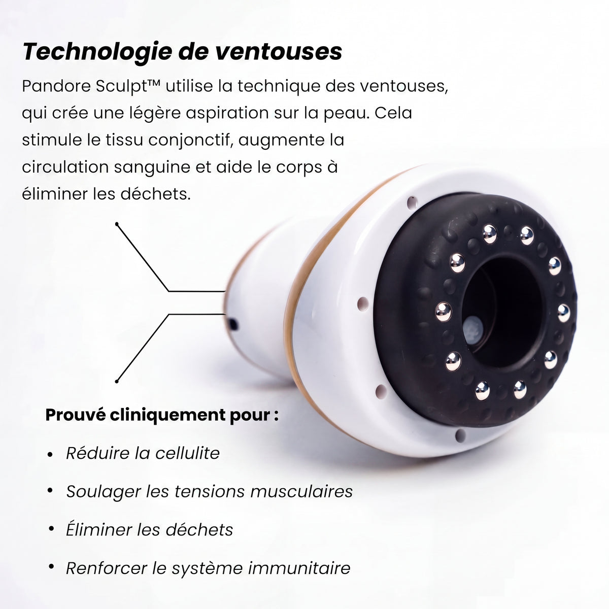 Pandore Sculpt™ | Soin anti-cellulite à domicile