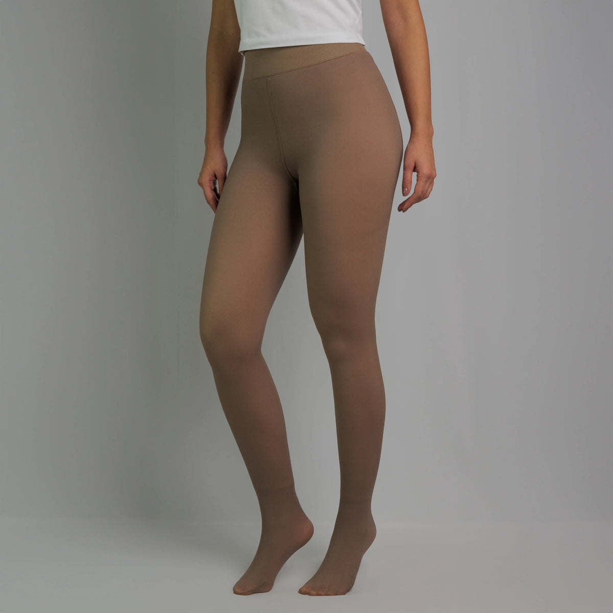 Collant polaire effet transparent